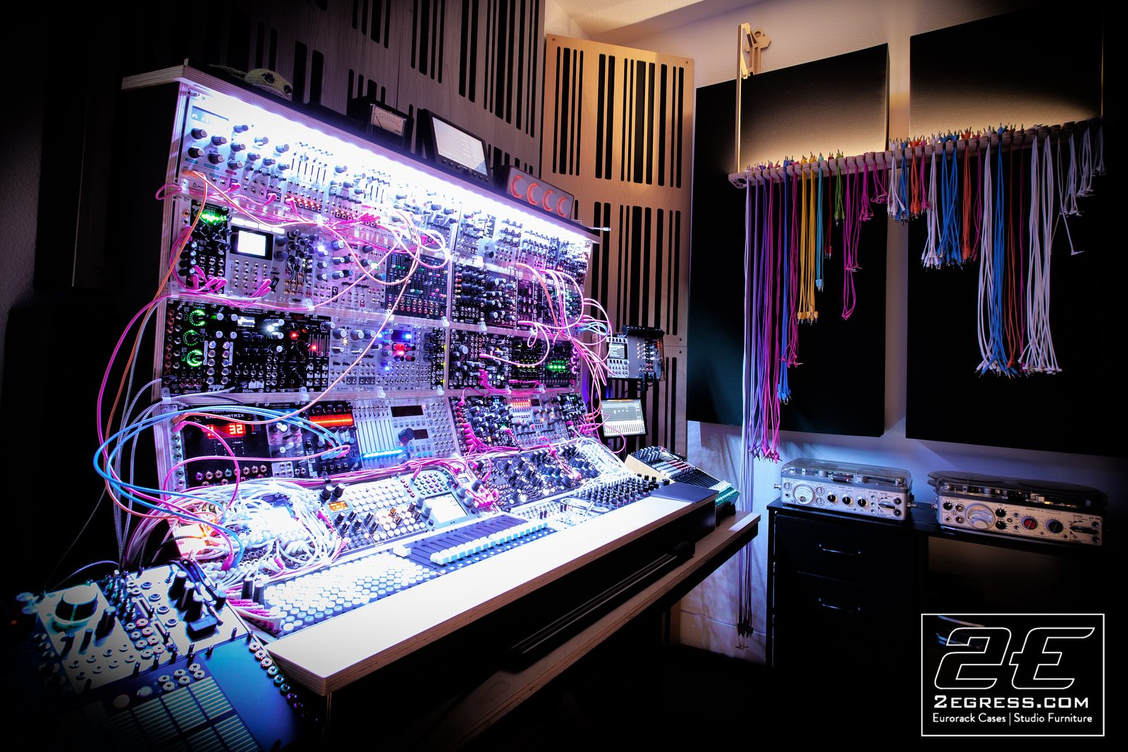 Eurorack Cable Hanger by 2Egress | Lev Perrey
