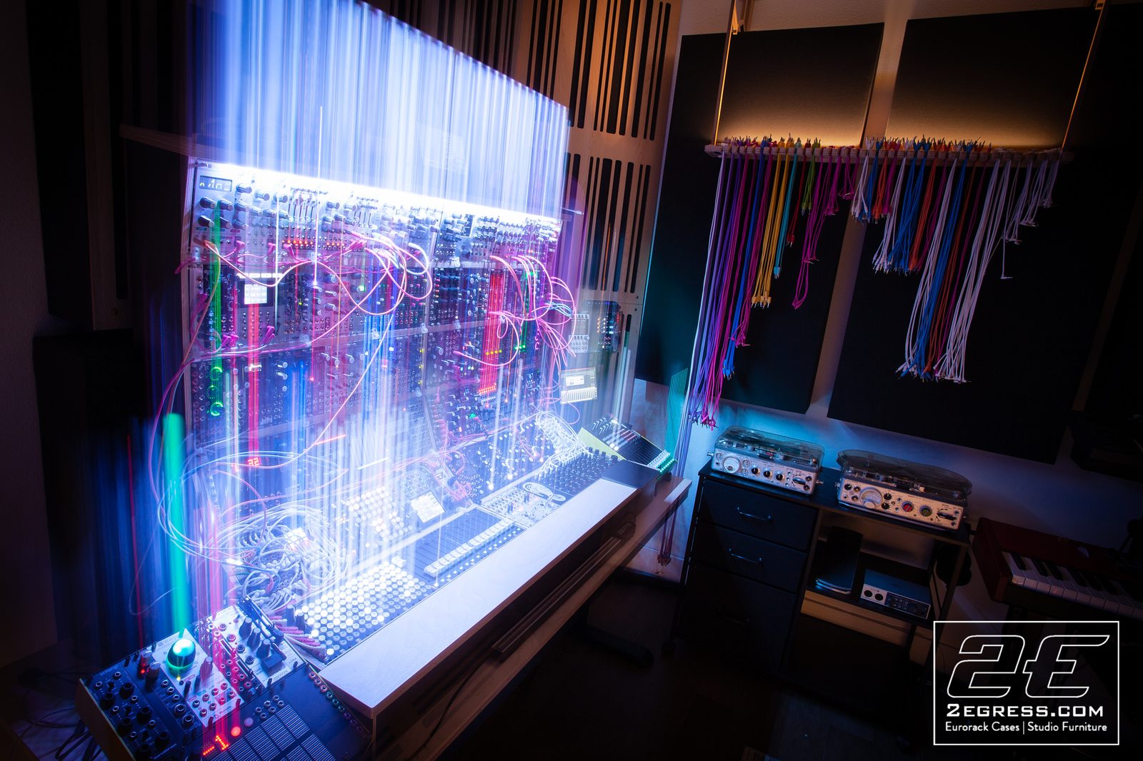 Eurorack Cable Hanger by 2Egress | Lev Perrey