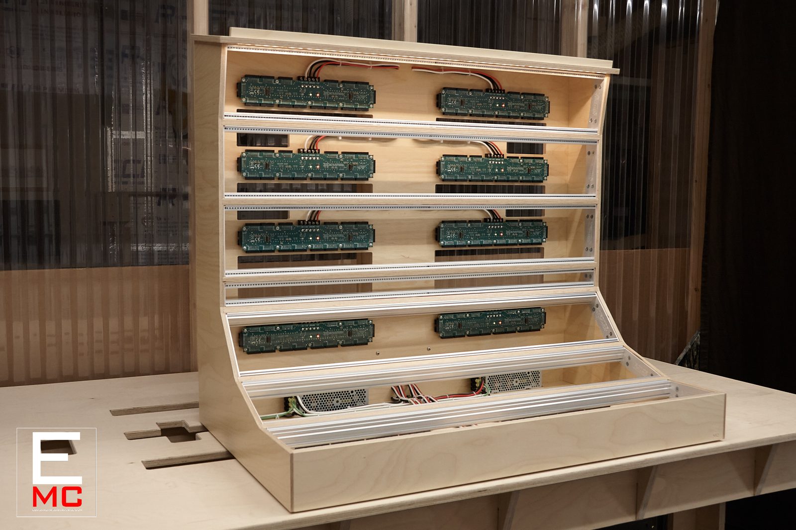 Alan Wilkis (Big Data band) Eurorack Case