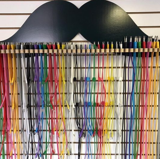 Mustache Eurorack Cable Hanger | photo 2 | Studio Egregia