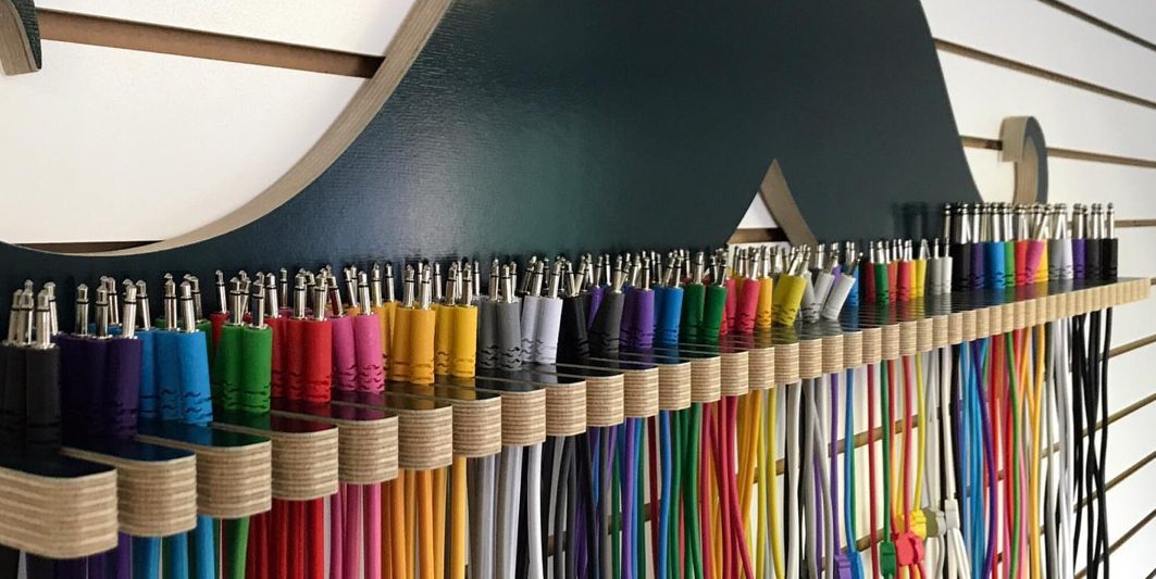 Mustache Eurorack Cable Hanger | photo 3 | Studio Egregia