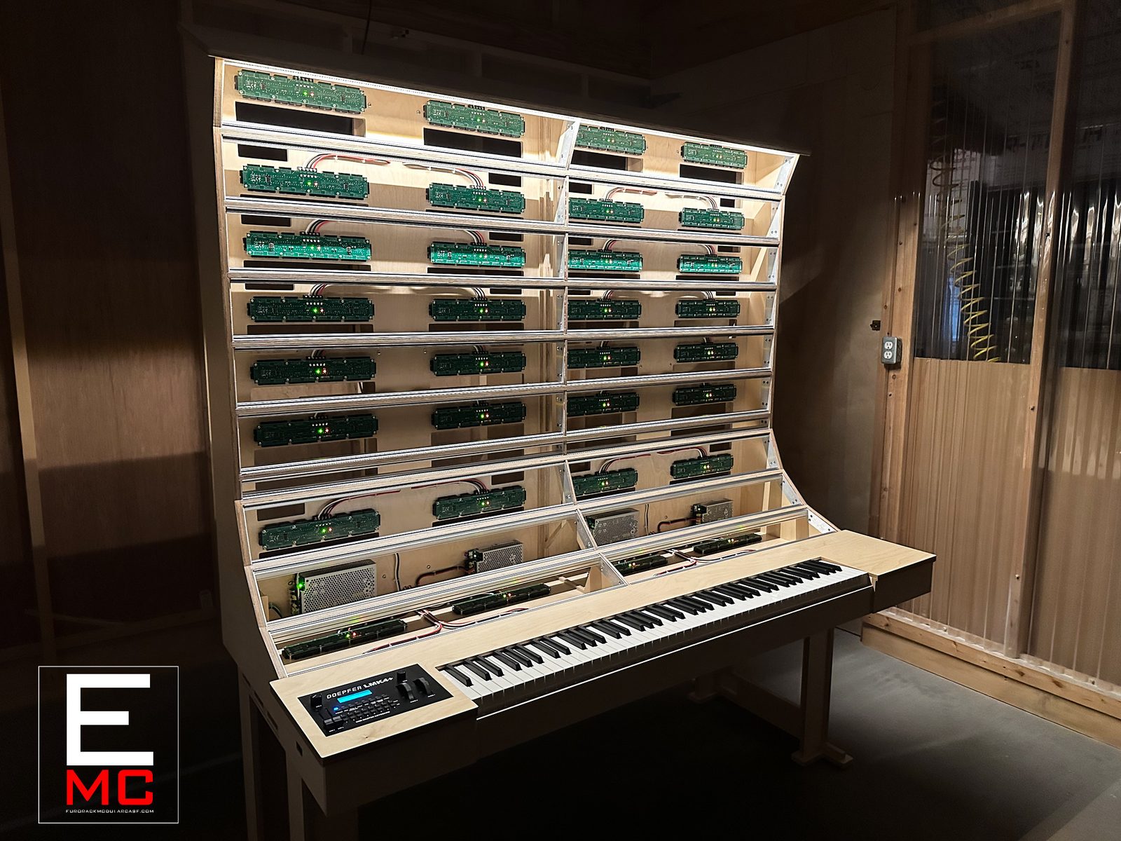 28U Goliath eurorack case | Doepfer LMK4+ | Large Format Eurorack Case