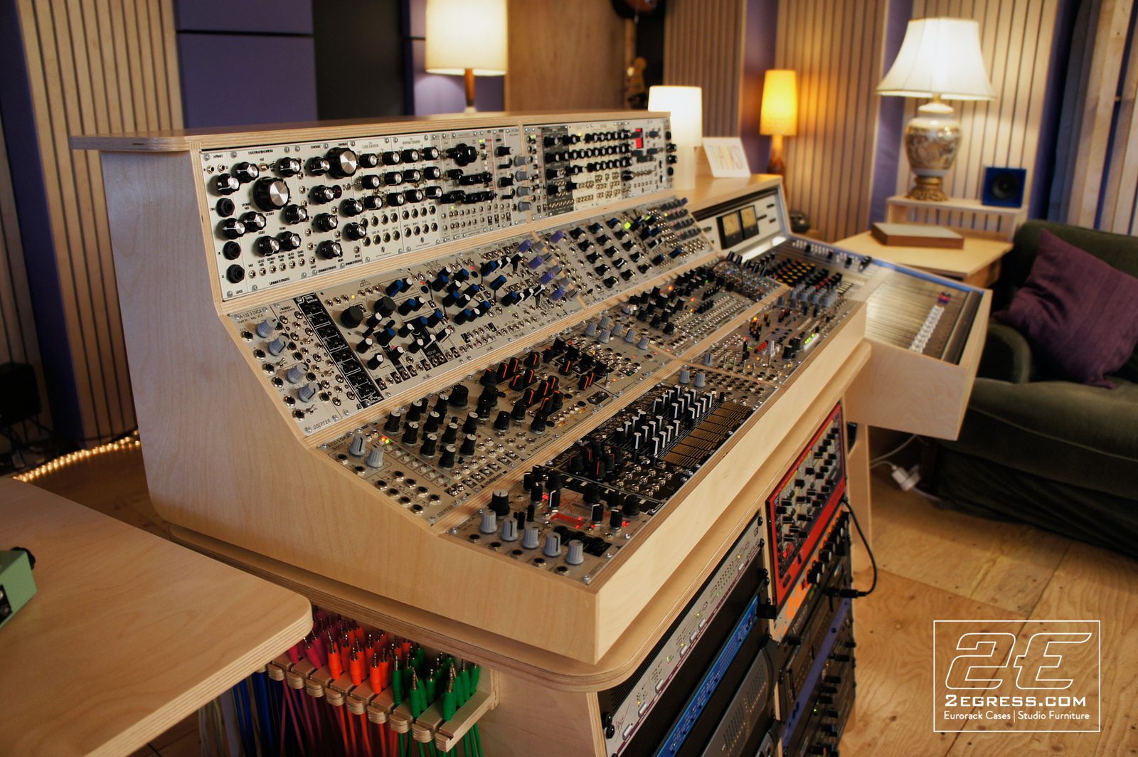 12u eurorack case damian taylor 2egress | Studio Egregia