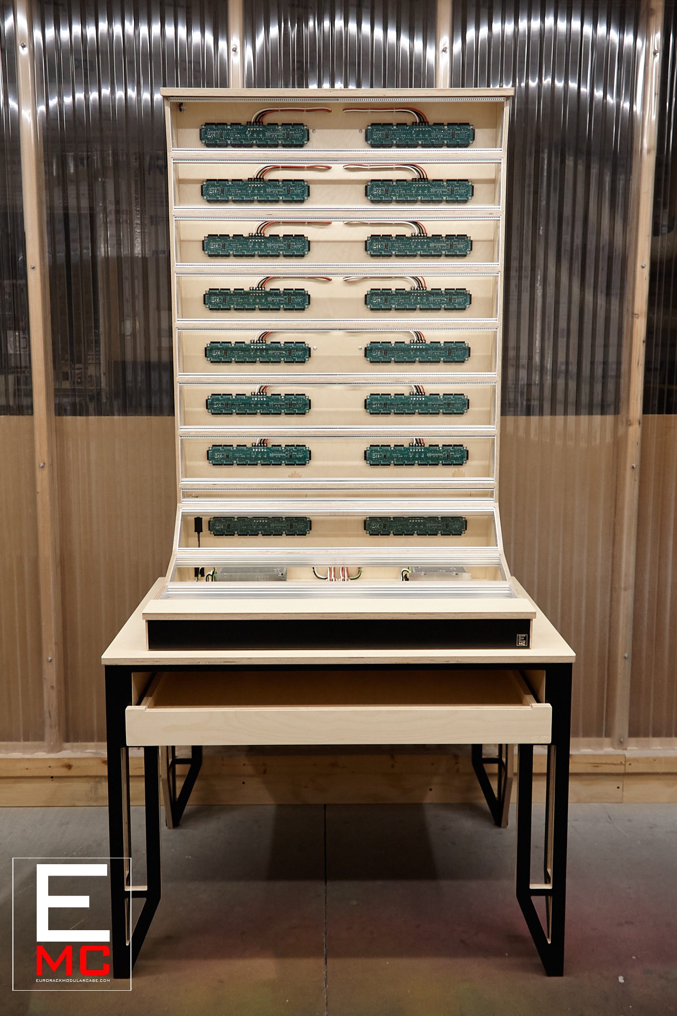 Nate Lueck 31U Eurorack Case | Studio Egregia